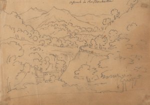 Bochetta'ya Yükseliş by John Robert Cozens