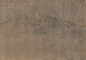 Padua ve Ferrara arasında, 23 Haziran by John Robert Cozens