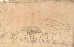 Portici'deki Saraydan, 7 Eylül by John Robert Cozens