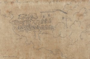 Vietri yakınlarındaki Vadide, 20 Eylül by John Robert Cozens