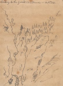 Grand Chartreuse'a giden yol, 24 Ekim by John Robert Cozens