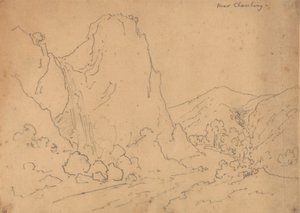 Chambery'nin yakınında by John Robert Cozens