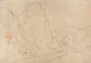 Schönberg yakınlarında by John Robert Cozens