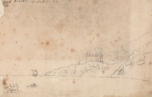 Vietri yakınlarında, 27 Eylül by John Robert Cozens