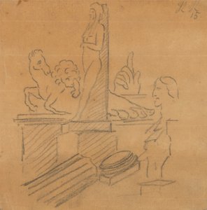Heykeller ve Harabeler by John Robert Cozens