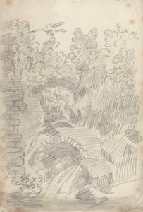 Terrano Köprüsü, Civita Castellana by John Robert Cozens