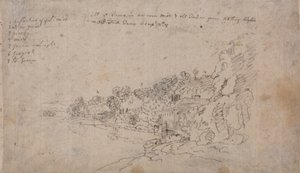 Hotwells'teki Avon Bankaları by John Robert Cozens
