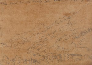 Vietri'den Amalfi'ye Doğru Sahil, 19 Eylül by John Robert Cozens