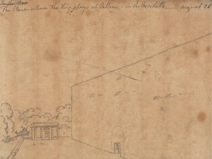 Kralın Palloni'de Oynadığı Yer by John Robert Cozens