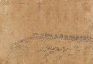 Villa Mellini, 1 Temmuz by John Robert Cozens