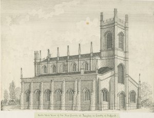 Rugeley Kilisesi by John Robert Fernyhough