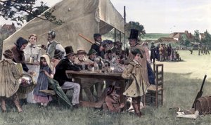 Bir ülke kriket maçı, Sussex, 1878.