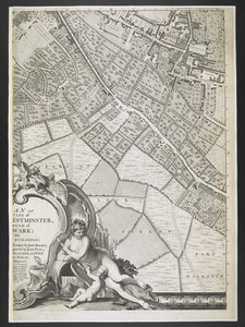 Londra Planı, Kilit alanlarının bir parçası,  Londra ve Westminster şehirlerinin ve Southwark ilçesinin planı; : bitişik binalarla; JOHN ROCQUE, Land-Surveyor ve Engraved tarafından John Pine tarafından alınan / gerçek bir anketten,  John Rocque by John Rocque