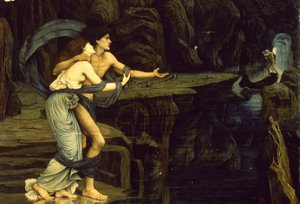 Orpheus ve Eurydice, Styx Nehri Kıyısında, 1878