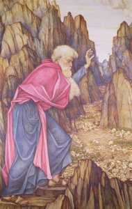 Ezekiel'in Vizyonu by John Roddam Spencer Stanhope