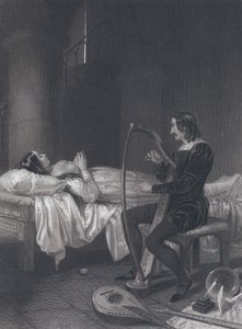 Malamocco müzisyeni (gravür)