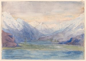 Dağ Manzarası by John Ruskin