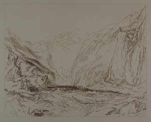 Kum Dağı Sahnesi by John Ruskin