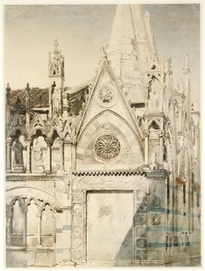 Santa Maria della Spina, Doğu Yakası, Pisa, İtalya by John Ruskin