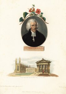 Thomas Martyn, Botanik Profesörü, Cambridge Üniversitesi.1799 (gravür) by John Russel