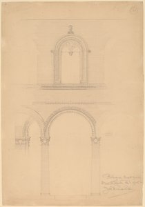 Bologna Tuğla Duvar by John Russell Pope