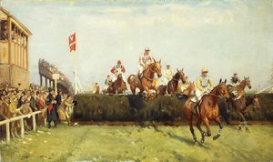 Büyük Ulusal Engelli Koşu: Sevgililer Günü Atlayışı by John Sanderson Wells