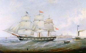 Tyne Ağzındaki Gemi 'Salacia'