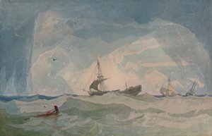 Dağıtılmış Bir Brig, 1923 by John Sell Cotman