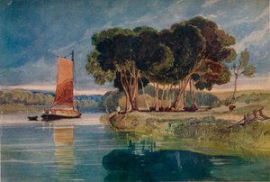 Nehir Manzarası, c1800-1842, 1924