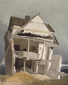 Yıkık Bir Ev, 19. yüzyıl by John Sell Cotman