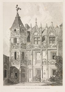Normandy Vol Mimari Eski Eserler. II, Pl. 64: Rouen