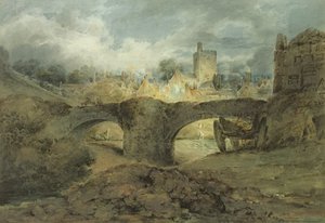 Brecknock, c.1801 (kağıt üzerinde arap zamkı ile wc)