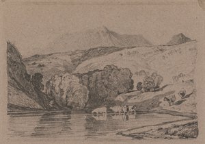 Cader İdris by John Sell Cotman