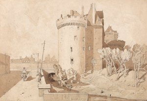 Alencon Kalesi by John Sell Cotman