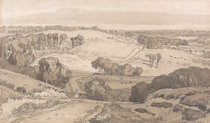 Norwich yakınlarındaki Holt Heath by John Sell Cotman