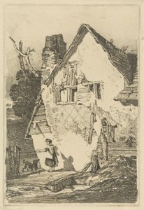 Lakenham, c.1808 (yumuşak zemin aşındırma) by John Sell Cotman