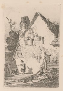 Liber Studio: Plate 40, Lakenham, Norwich yakınlarında by John Sell Cotman