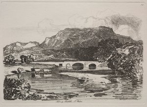 Çalışma Kitabı: Tan y Beolch, Kuzey Galler by John Sell Cotman
