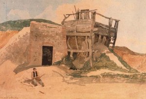 Cromer, Norfolk yakınlarındaki Kireç Fırını by John Sell Cotman
