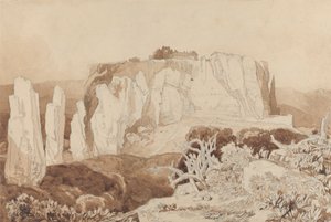 Mortain, Normandiya by John Sell Cotman