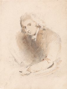 Bir Alimin Portresi by John Sell Cotman