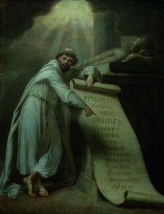 Saint James of Compostella (tuval üzerine yağlı boya) by John Sell Cotman