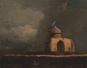 Aziz Benet Manastırı by John Sell Cotman