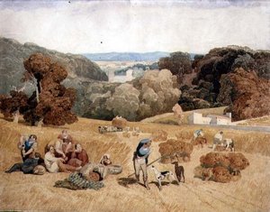 Hasat Tarlası by John Sell Cotman
