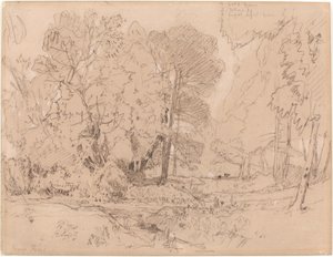 Ormanlık Peyzaj by John Sell Cotman