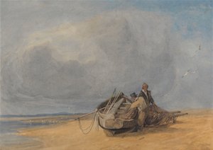 Yarmouth Kumları, Norfolk by John Sell Cotman