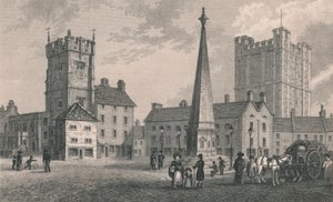 Pazar Yeri Richmond, Trinity Kilisesi ve Richmond Kalesi Kalesi, 1831