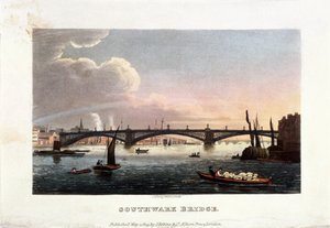 Southwark Köprüsü, Londra, 1819