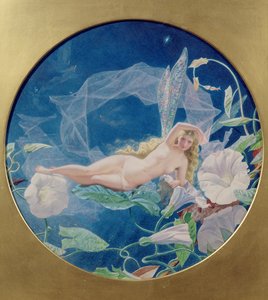 The Morning Glory Fairy (kağıt üzerinde tuvalet ve gövde rengi)