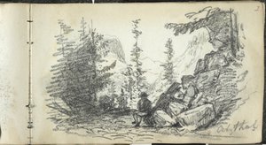 Alp Manzarası, Oetztal, Avusturya by John Singer Sargent